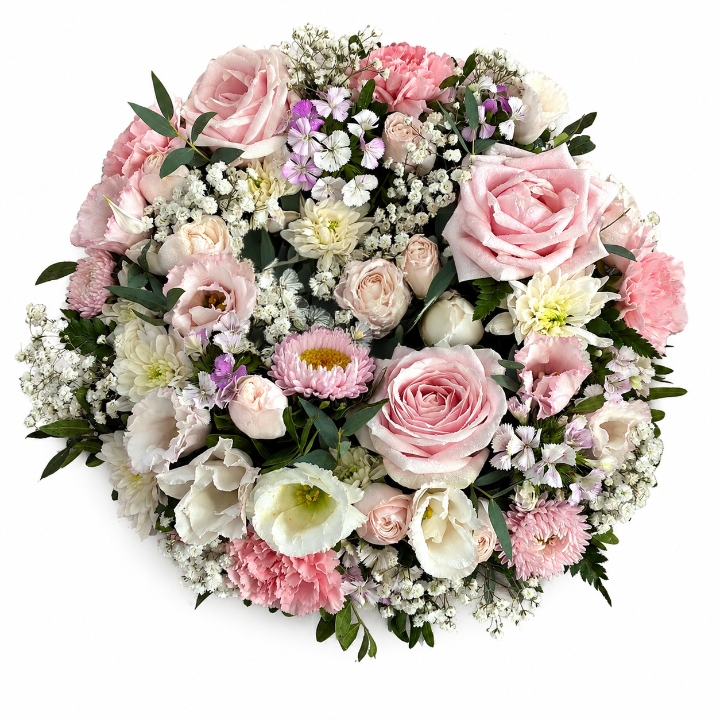 Pretty natural sympathy arrangement