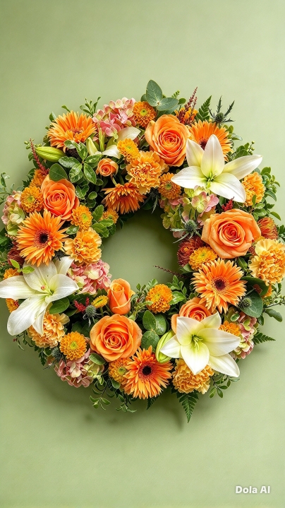 Seasonal Sympathy Wreath