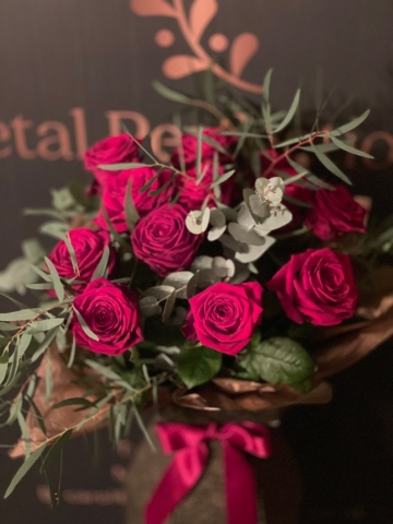 Celebration Luxurious Red Rose Bouquet