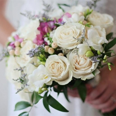 Hand Tied Bridal Bouquet