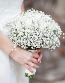 Gypsophila Bridal Bouquet